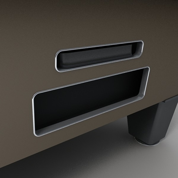 pool table arcade 3d model - pool table arcade by monkeyodoom